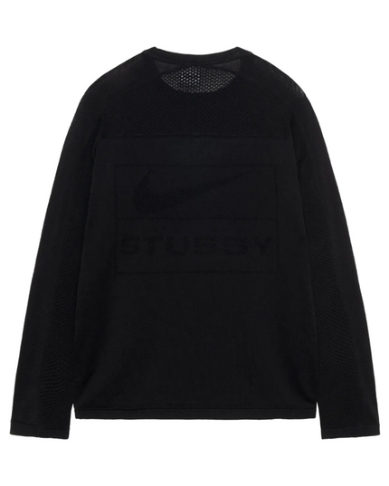 Stussy x Nike L/S Knit Jersey - Black (SS24)