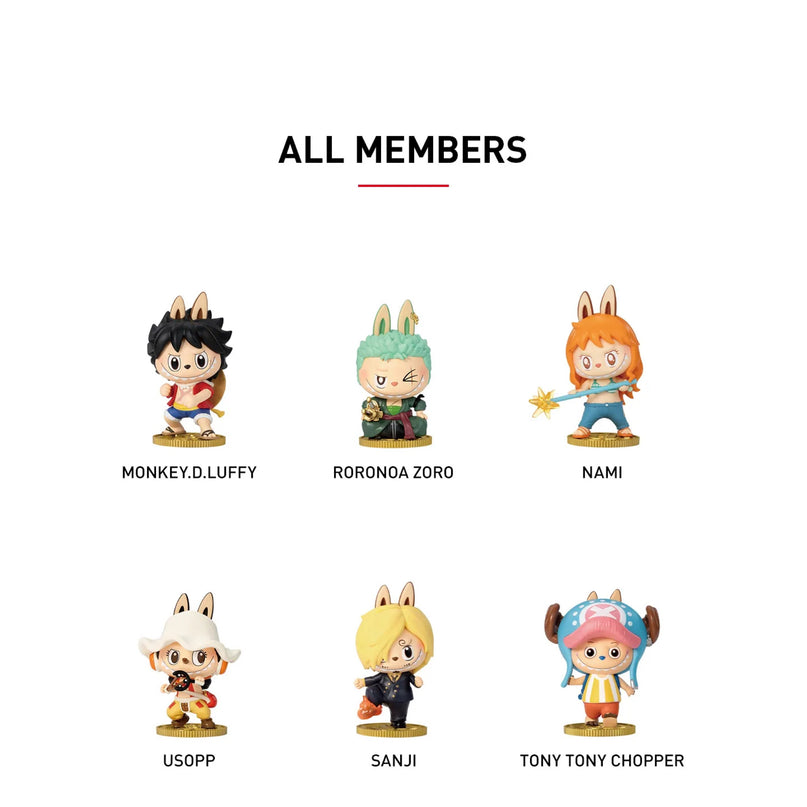Pop Mart Labubu The Monsters x One Piece Series Blind Box
