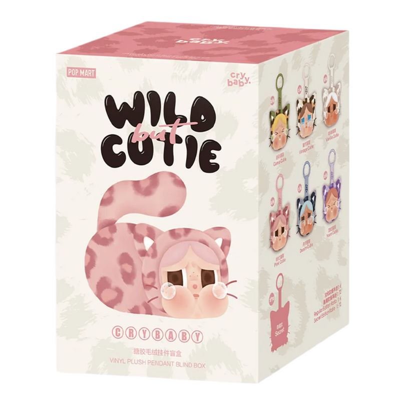 Pop Mart CRYBABY Wild but Cutie Series Vinyl Plush Pendant Blind Box