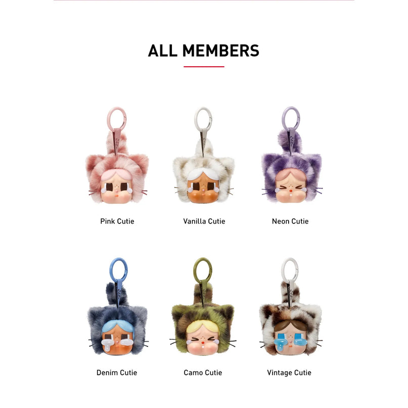 Pop Mart CRYBABY Wild but Cutie Series Vinyl Plush Pendant Blind Box