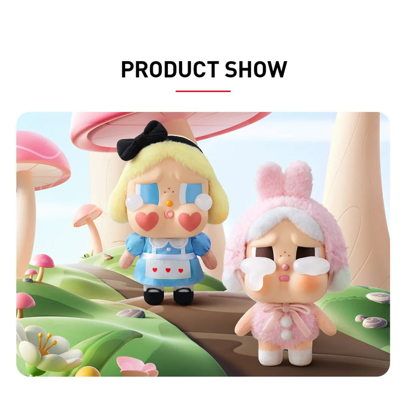 Pop Mart CryBaby Crying Again Series Vinyl Face Plush Blind Box