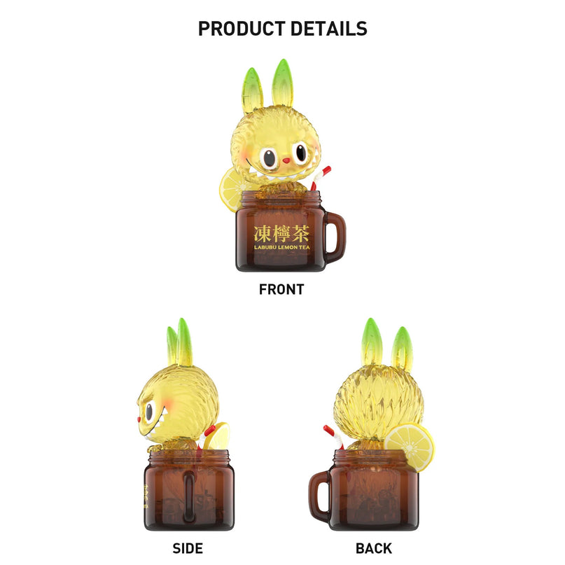 Pop Mart Labubu The Monsters Lemon Tea Figure