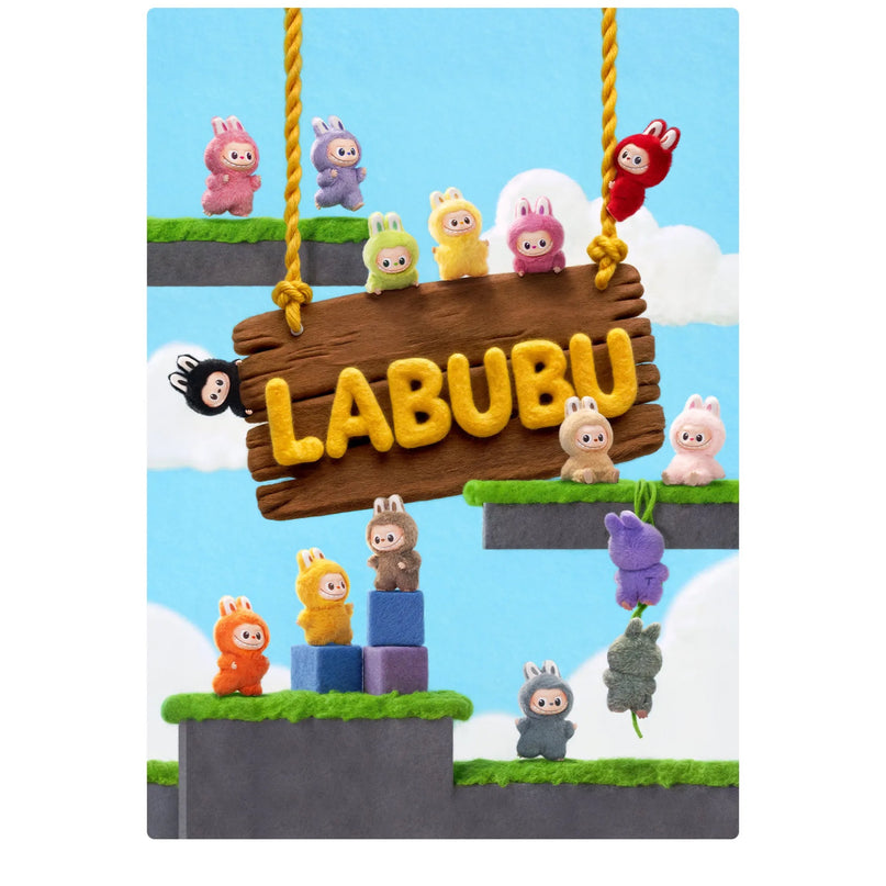 Pop Mart Labubu The Monsters Pin for Love Series Vinyl Plush Pendant Blind Box (N-Z)