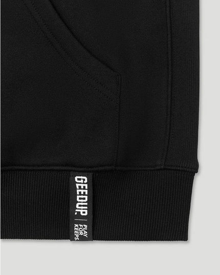GEEDUP PFK Hoodie - Black/Black Orange