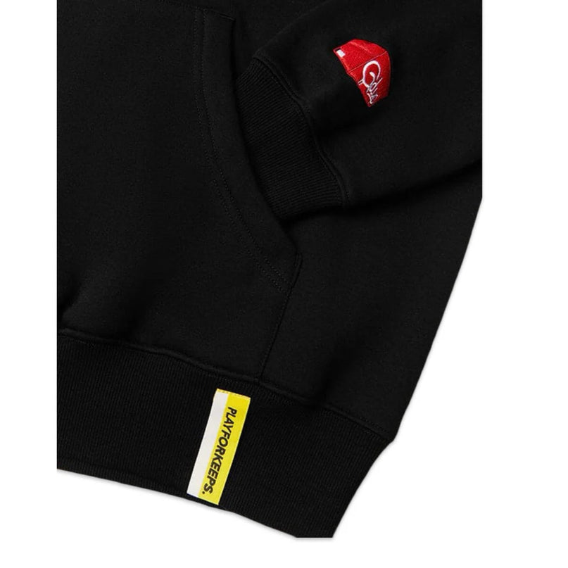 GEEDUP PFK x Footlocker Hoodie - Black/Turbo Green/White