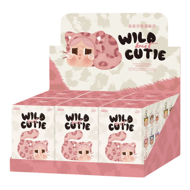 Pop Mart CRYBABY Wild but Cutie Series Vinyl Plush Pendant Blind Box
