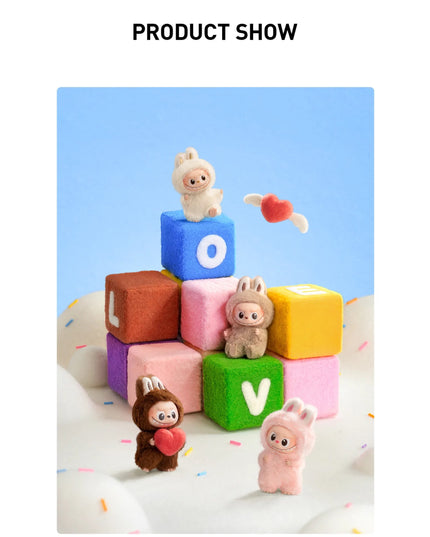 Pop Mart Labubu The Monsters Pin for Love Series Vinyl Plush Pendant Blind Box (N-Z)