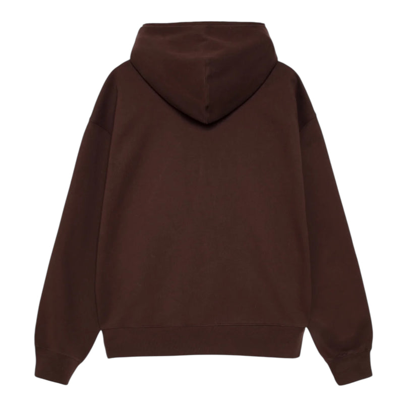 Stussy x Nike Stone Washed Fleece Zip Hoodie - Dark Cinder (FW25)