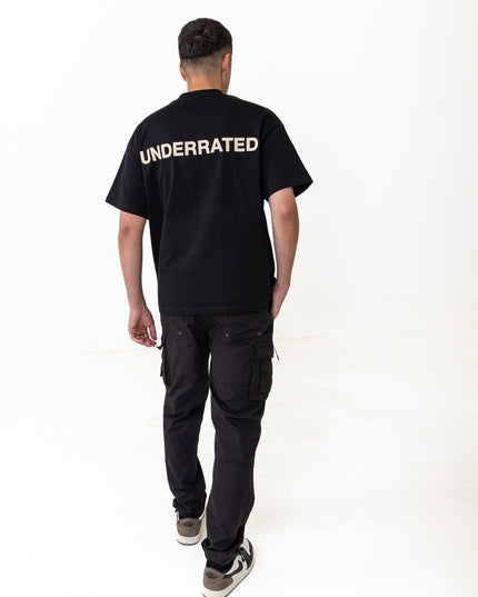 UNDERRATED Classic Logo T-Shirt - Black