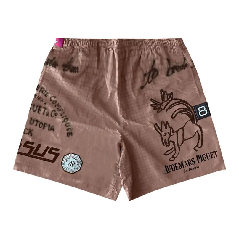 Travis Scott CJ x Audemars Piguet Shorts - Brown