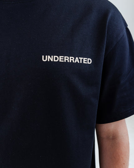 UNDERRATED Classic Logo T-Shirt - Black
