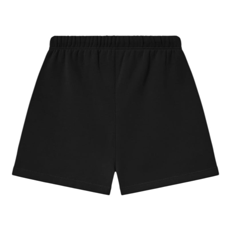 FEAR OF GOD ESSENTIALS Classic Fleece Sweatshort - Jet Black (SS25)