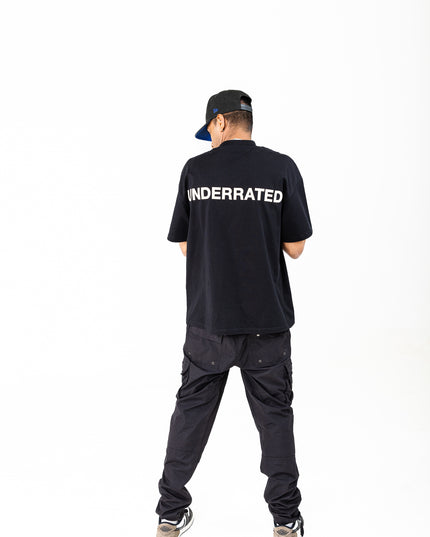UNDERRATED Classic Logo T-Shirt - Black