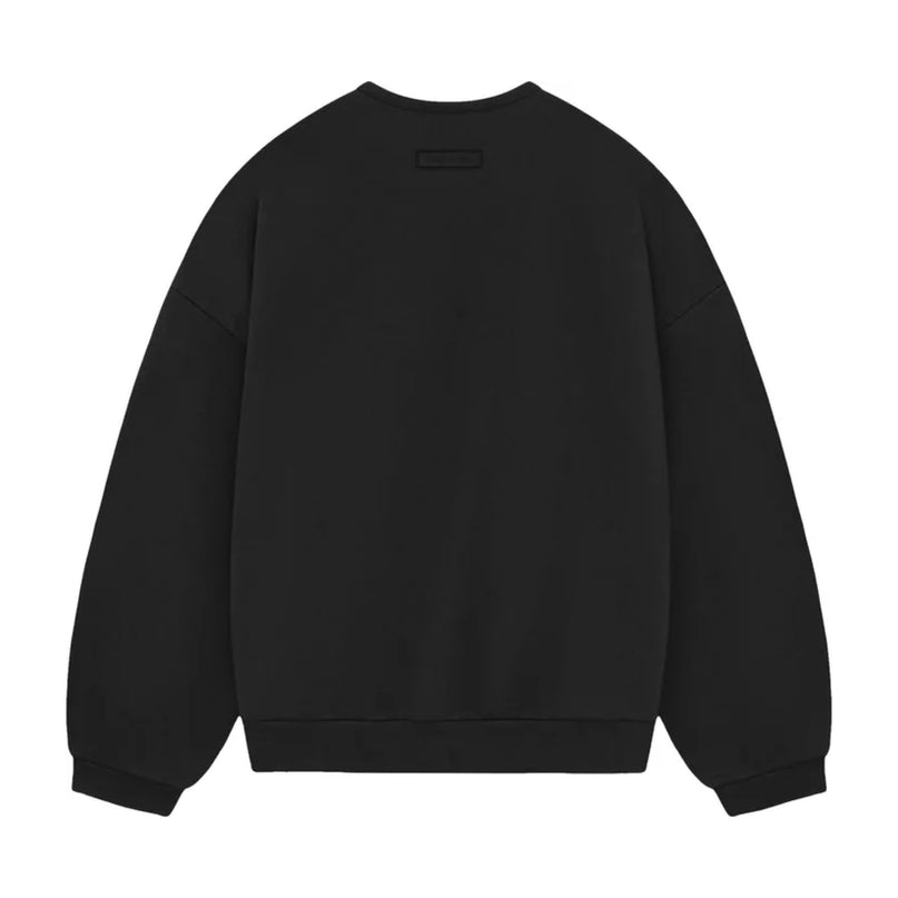 FEAR OF GOD ESSENTIALS Crewneck - Jet Black (SS24)