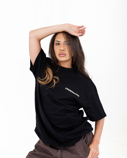 UNDERRATED Classic Logo T-Shirt - Black