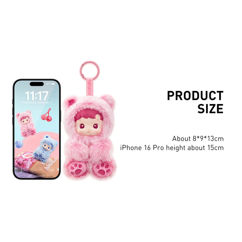 Pop Mart HACIPUPU Gummy Bear Series Vinyl Plush Pendant Blind Box