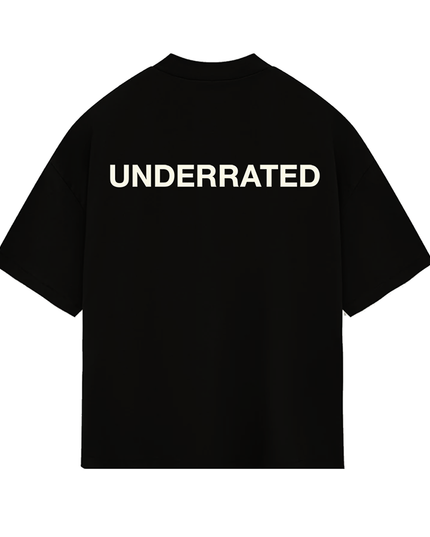 UNDERRATED Classic Logo T-Shirt - Black