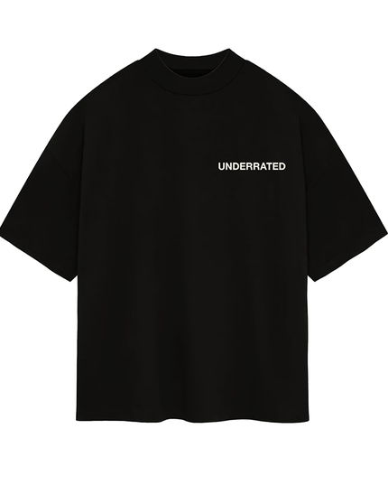UNDERRATED Classic Logo T-Shirt - Black