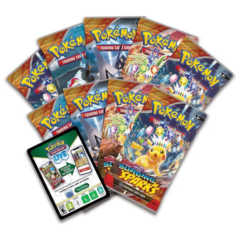 Pokemon TCG Scarlet & Violet - Surging Sparks Elite Trainer Box