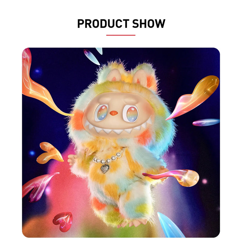 Pop Mart Labubu The Monsters Big into Energy Series Rock The Universe Vinyl Plush Doll