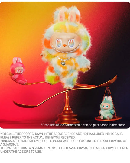 Pop Mart Labubu The Monsters Big into Energy Series Rock The Universe Vinyl Plush Doll