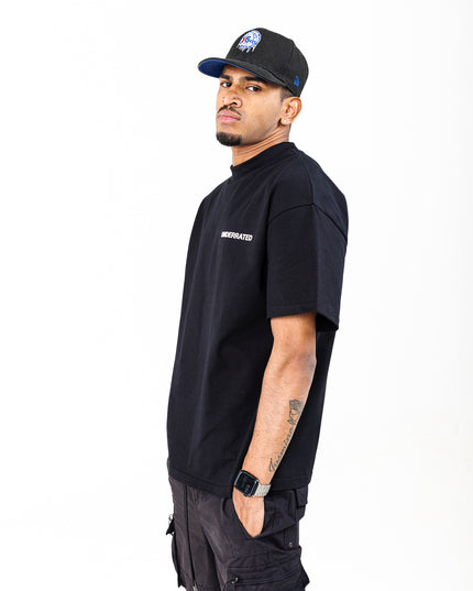 UNDERRATED Classic Logo T-Shirt - Black