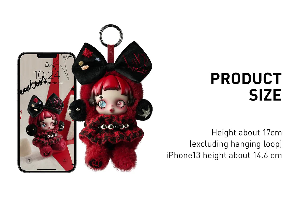 Pop Mart SKULLPANDA Plush-6kHz