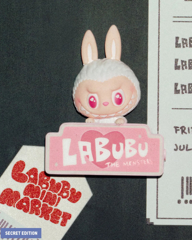 Pop Mart Labubu The Monsters Wacky Mart Series Fridge Magnet Blind Box