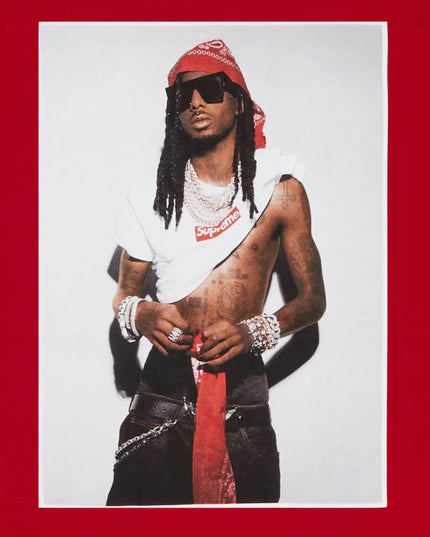 Supreme Playboi Carti Tee - Red (FW25)