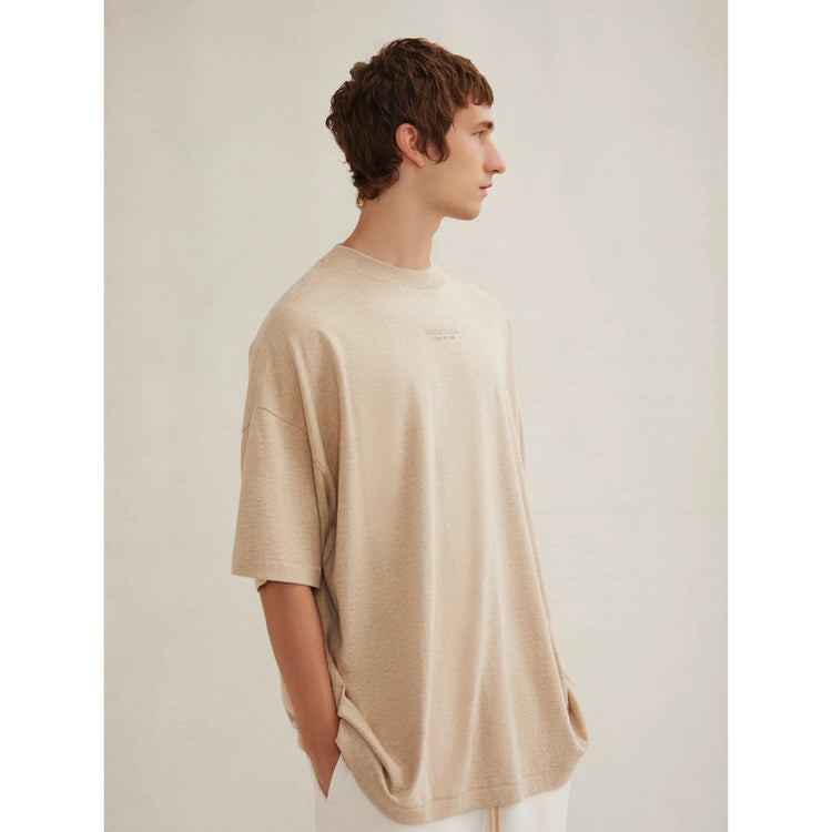 関税込＊FEAR OF GOD ESSENTIALS＊FW23 Tシャツ ゴールド ヘザー Fear of God Essentials FW23 V-Neck T-shirt 'Gold Heather