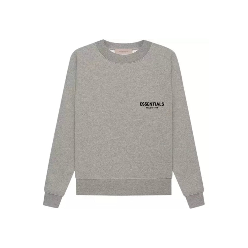 FEAR OF GOD ESSENTIALS Crewneck - Dark Oatmeal (SS22 Core Collection)