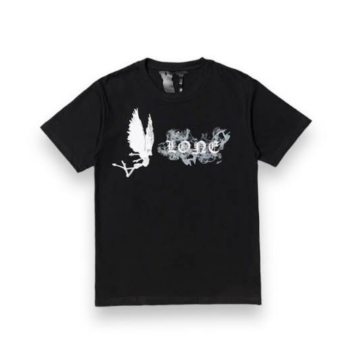 VLONE Smoke Angel T-Shirt - Black