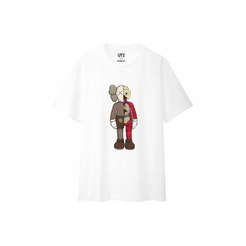 KAWS x Uniqlo Flayed Tee - White