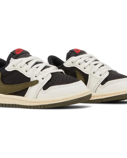 Travis Scott x Air Jordan 1 Retro Low OG SP 'Olive' (TD)