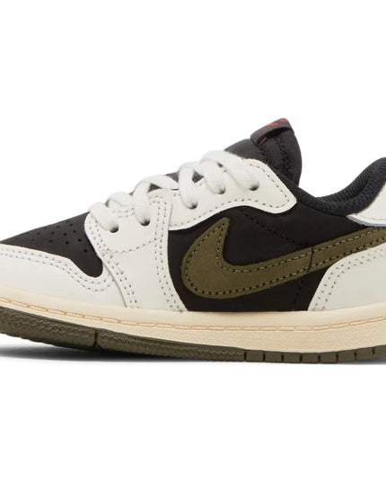Travis Scott x Air Jordan 1 Retro Low OG SP 'Olive' (TD)