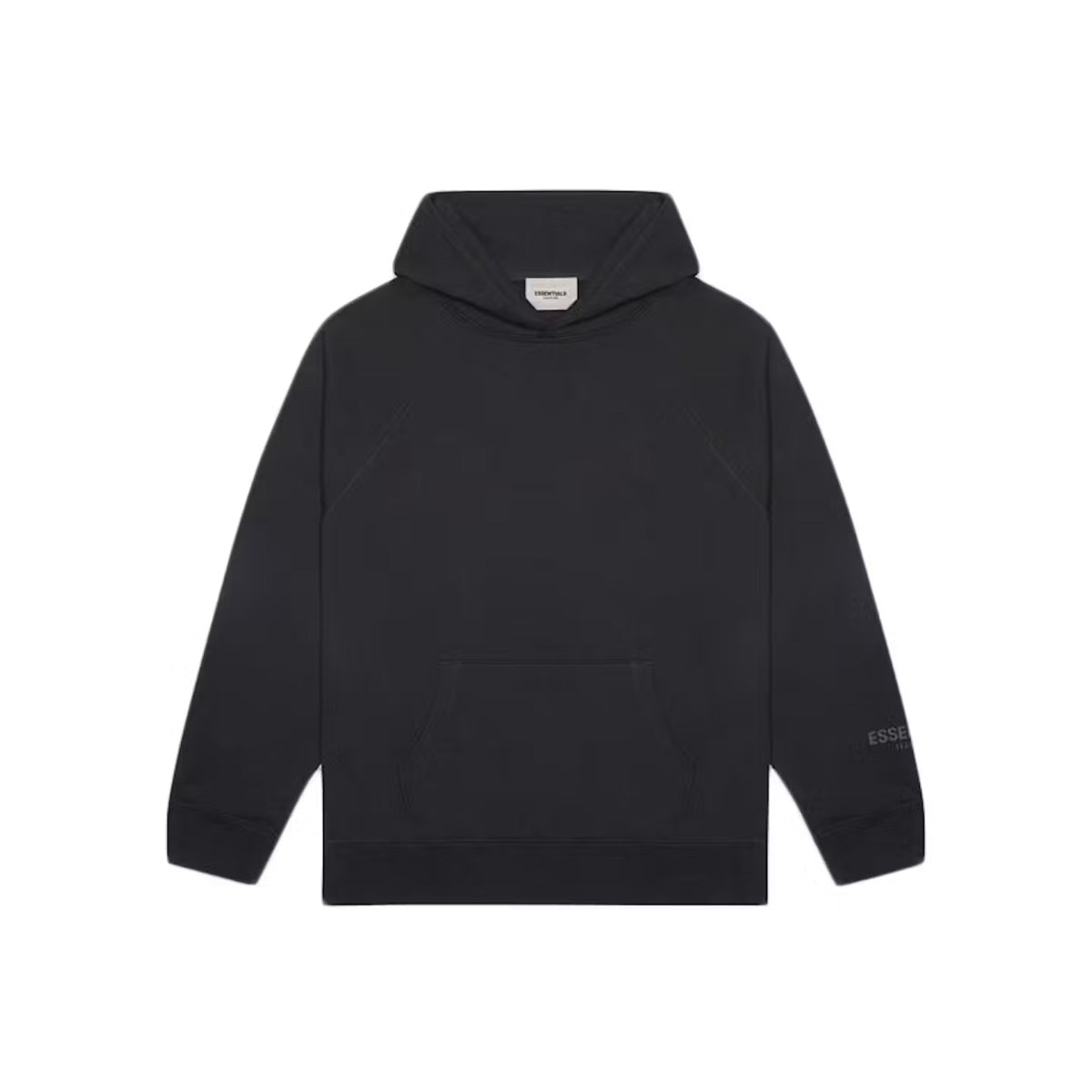 FEAR OF GOD ESSENTIALS Pull-Over Hoodie - Black (SS20 No Logo