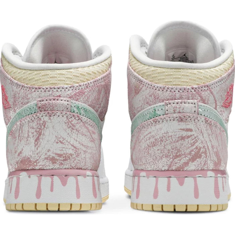 Air Jordan 1 Mid 'Paint Drip' (GS)