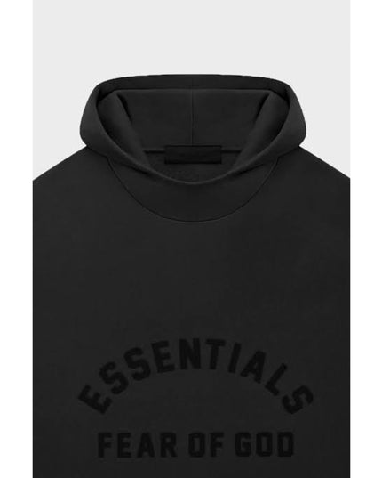 FEAR OF GOD ESSENTIALS Hoodie - Jet Black (SS23 Core Collection)