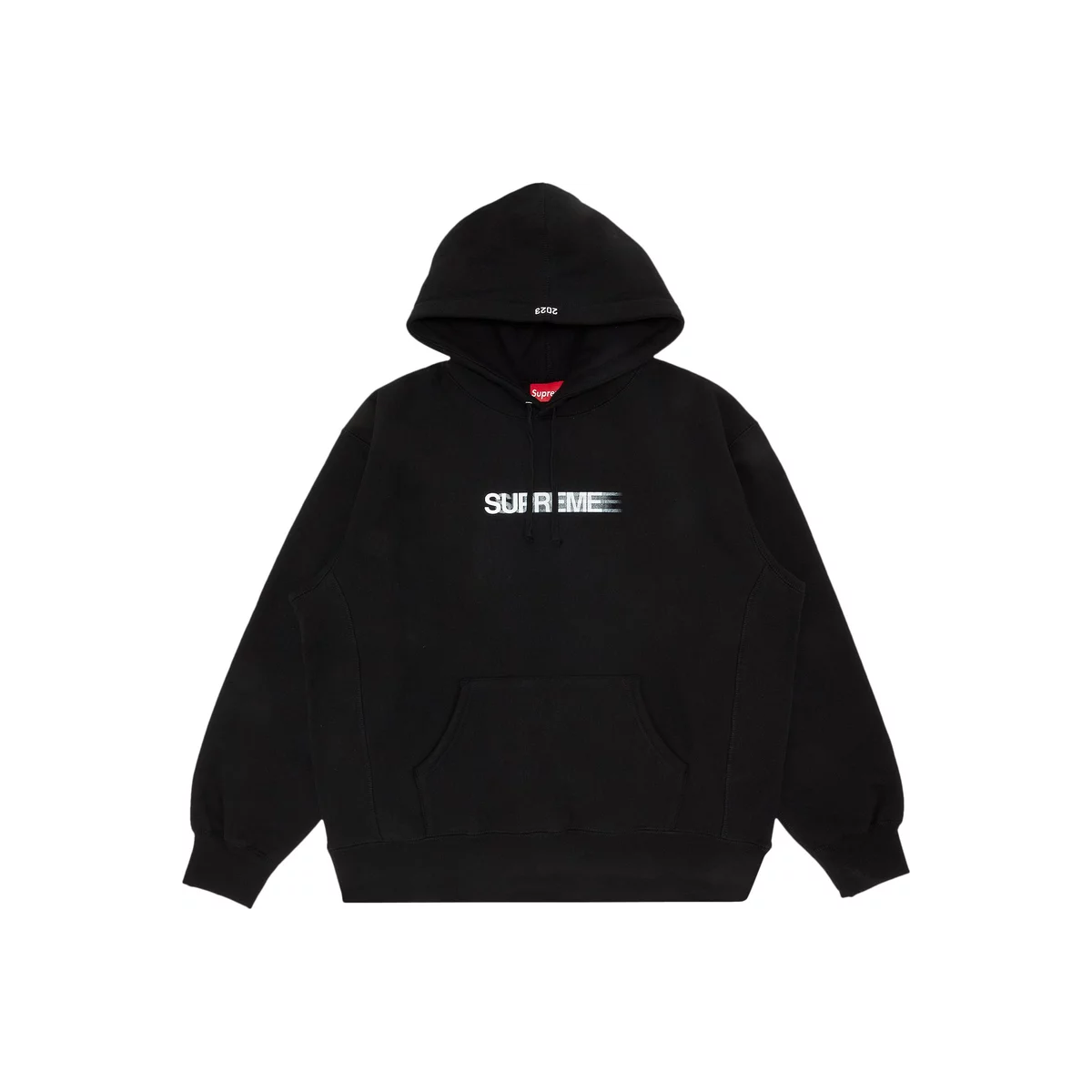 Trangoworld Roupa homem T shirts Supreme Motion Logo Hoodie Black SS23 Cheap Novogas Jordan Outlet