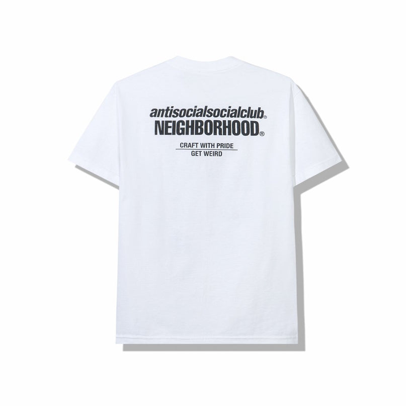 ASSC x Neighborhood Cambered Tee - White