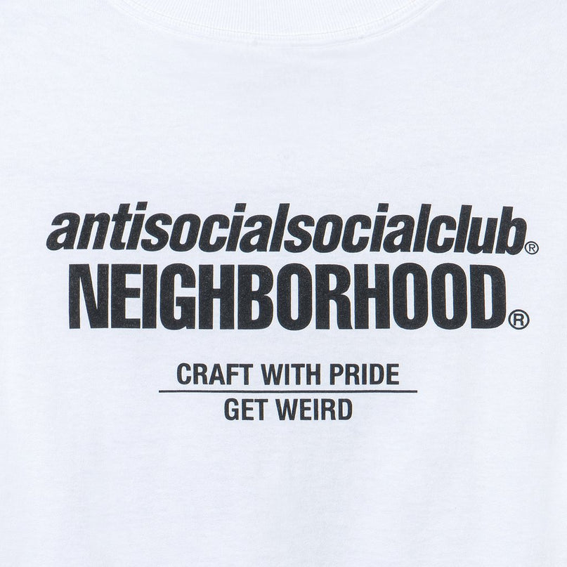 ASSC x Neighborhood Cambered Tee - White