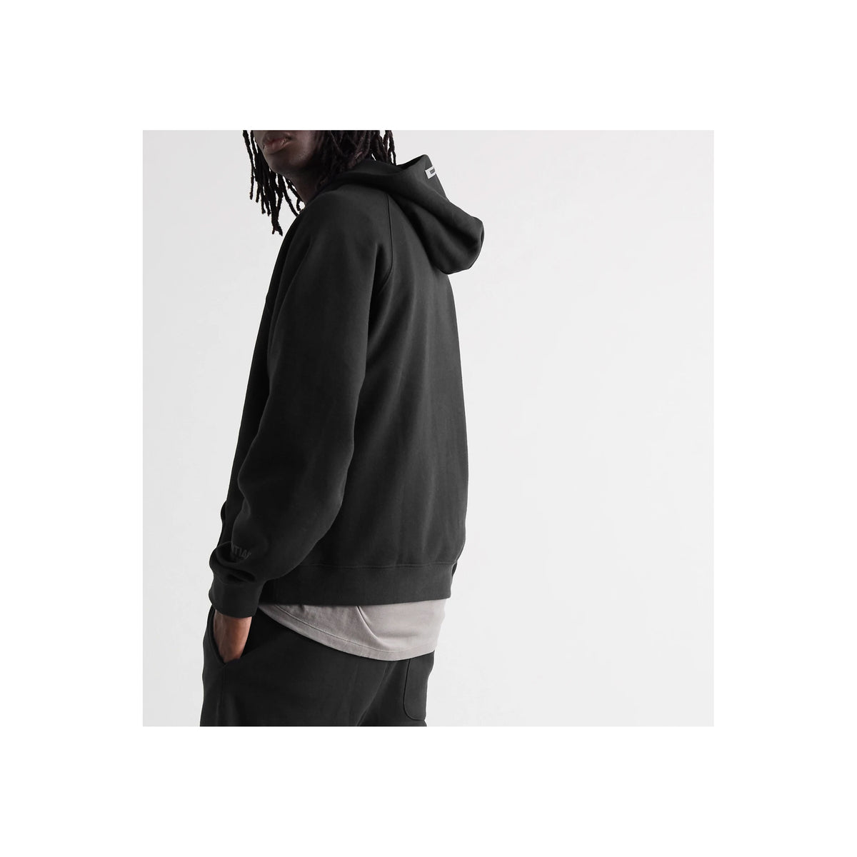 FEAR OF GOD ESSENTIALS 3D Silicon Applique Pullover Hoodie