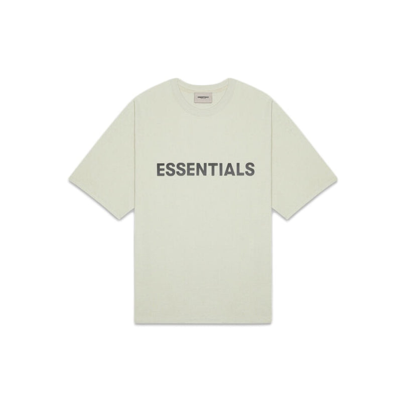 FEAR OF GOD ESSENTIALS 3D Silicon Applique Boxy T-Shirt - Sage