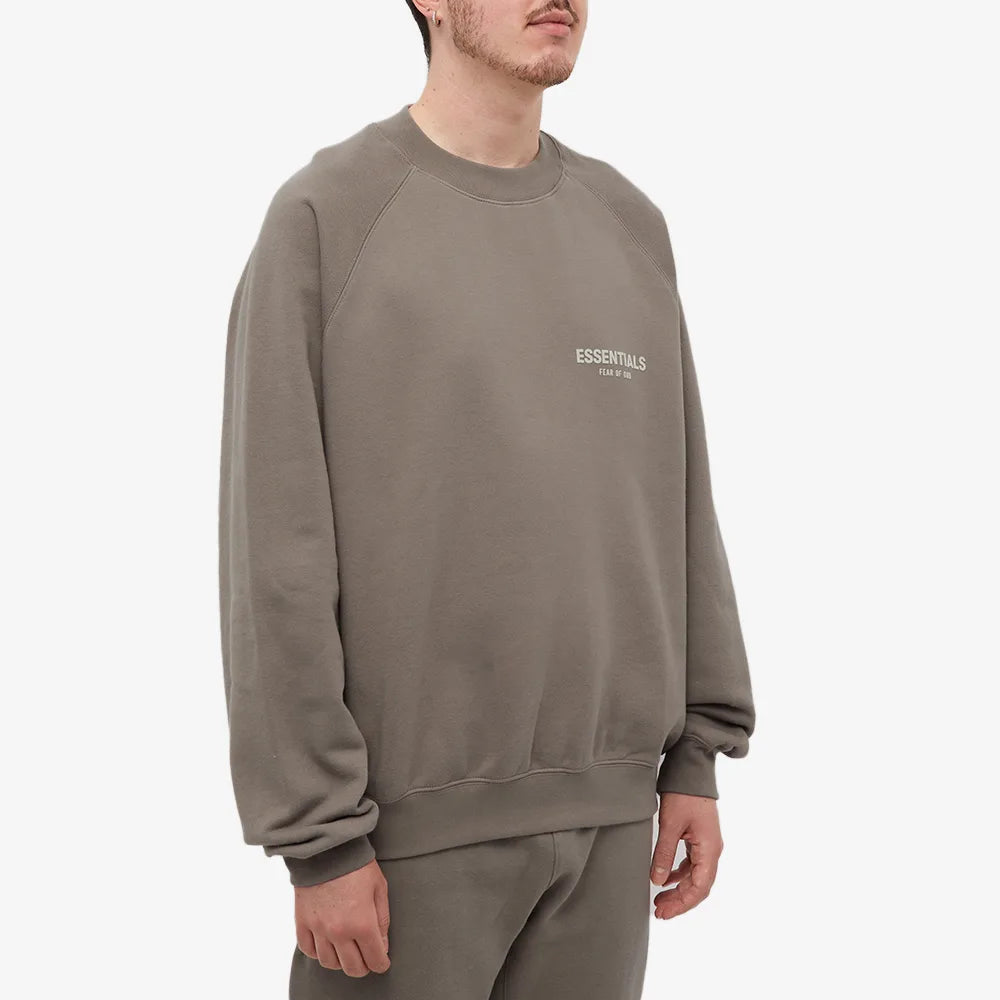 FEAR OF GOD ESSENTIALS Crewneck Desert Taupe SS22 Underrated Store