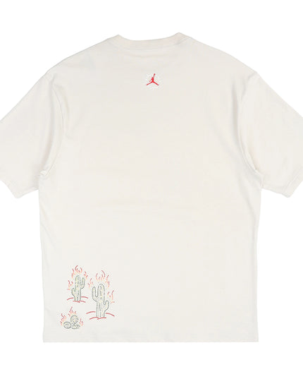 Travis Scott x Jordan Flight Graphic T-Shirt - Light Orewood Brown