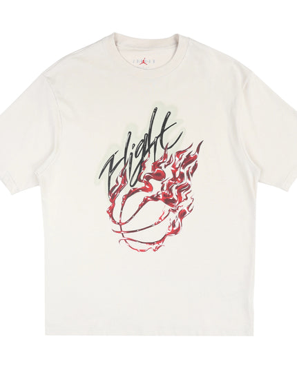 Travis Scott x Jordan Flight Graphic T-Shirt - Light Orewood Brown