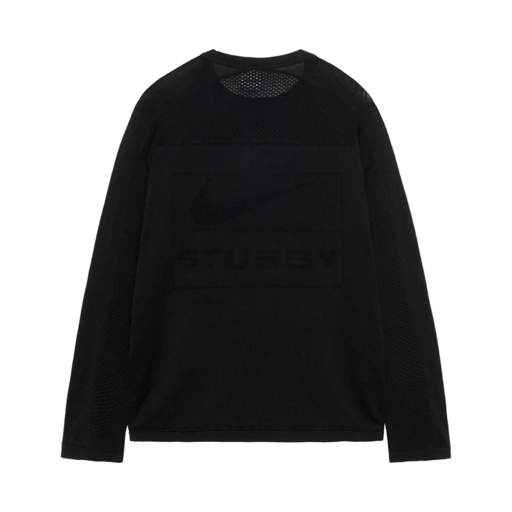 Stussy x Nike L/S Knit Jersey - Black (SS24)