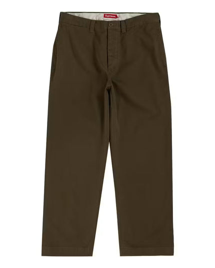 Supreme Crown Chino Pant - Olive (FW19)