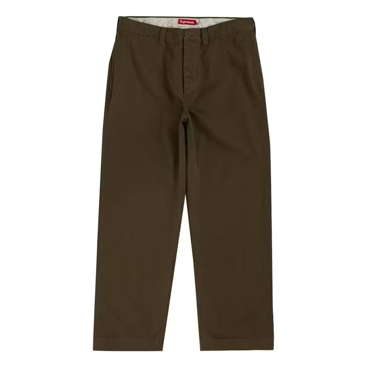 Supreme Crown Chino Pant - Olive (FW19)