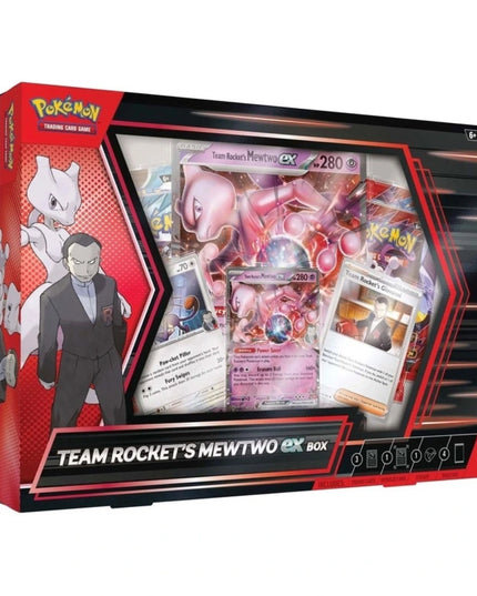 Pokemon TCG - Team Rocket's Mewtwo ex Box